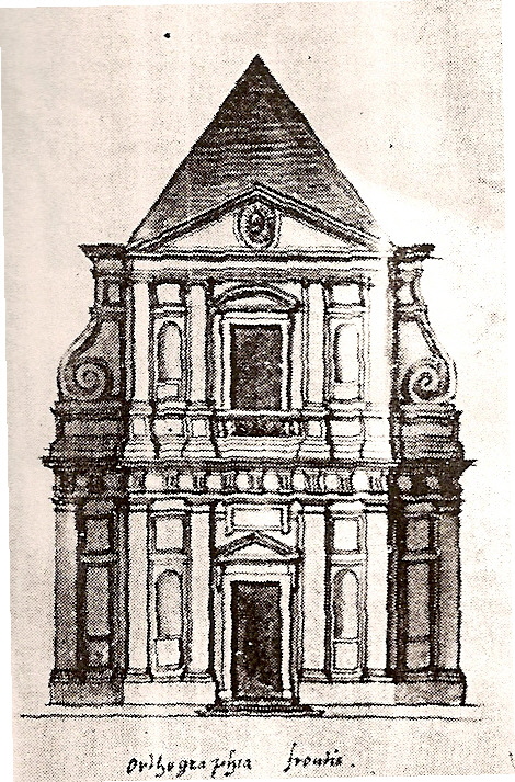 The facade of the Jesuit Novitiate